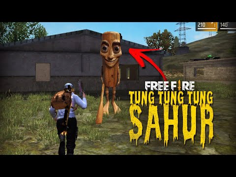 FUI NA LENDA DO TUNG TUNG TUNG SAHUR NO FREE FIRE!