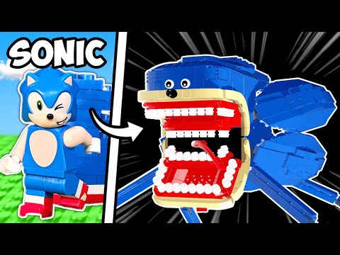 Upgrading Sonic To SHIN SONIC In LEGO...