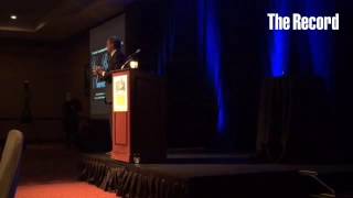 E. Stewart Jones speaking at the @renscochamber awards last night