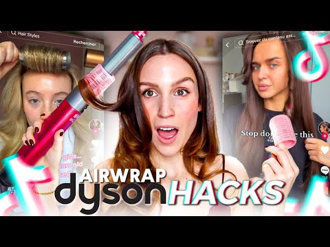 ON TESTE DES HACKS TIKTOK DE DYSON AIRWRAP ! 😵