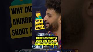 WHY did Jamal Murray shoot that 2?!😳