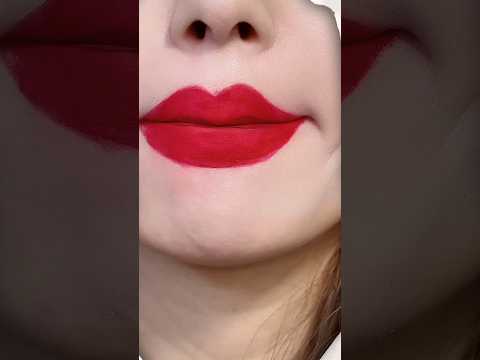 lipstick tutorial red shade馃拕! bholikelayansse #nidhisharma #gulshanmusic #bholenath