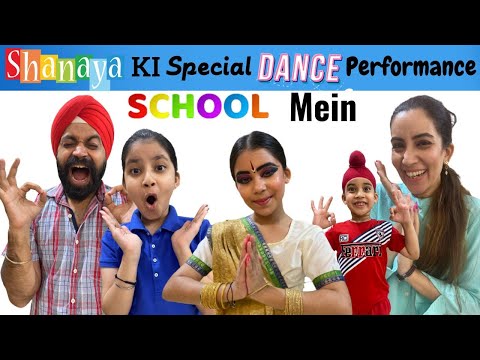 Shanaya Ki Special Dance Performance School Mein | RS 1313 VLOGS | Ramneek Singh 1313