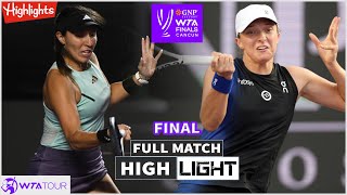 #1 Iga Swiatek vs #5 Jessica Pegula Highlights | WTA Can.cun 2023 (FULL MATCH)
