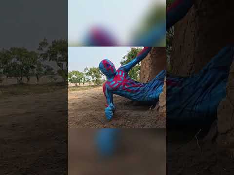 Spiderman vs monster