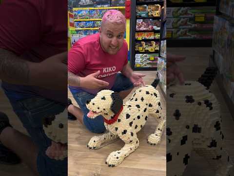 MONTEI UM CACHORRO DE LEGO #shorts