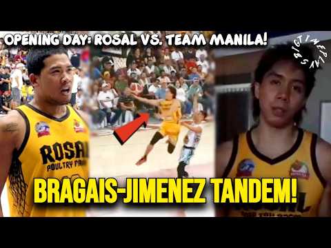 Bangis ng BRAGAIS-JIMENEZ DUO sa Opening day ng Claver Tournament! Dikit gang dulo! Rosal vs. Manila
