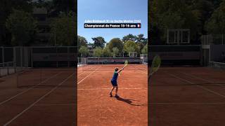 Jules Rimbaud (0) vs Sacha Marino (2/6). Championnat de France 15-16 ans | Actuellement à Roland