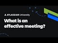 Effective Meeting Strategies and Outcomes