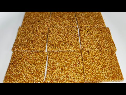 Til Patti | Til Gud Papdi | Til Gur Chikki | Sesame Recipe| Jaggery Recipe