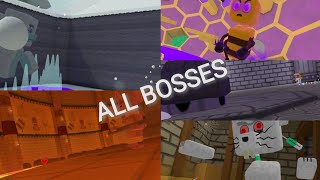 Super bear adventure🐻 مواجهة كل بوسات اللعبه🙂😎 
