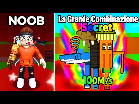 INIZIO DA NOOB SOLO RUBANDO I RAINBOW BRAINROT SU ROBLOX STEAL A BRAINROT!!