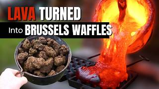 Brussels Waffles... But With Actual Lava!