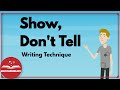 Show Don't Tell in Writing