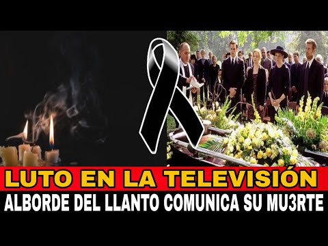 LUTO EN EL ESPECTACULO LAMENTAN LA PERDIDA DE FAMOSO CONDUCTOR, ENTRE LAGRIMAS ANUNCIA SU MU3RT3