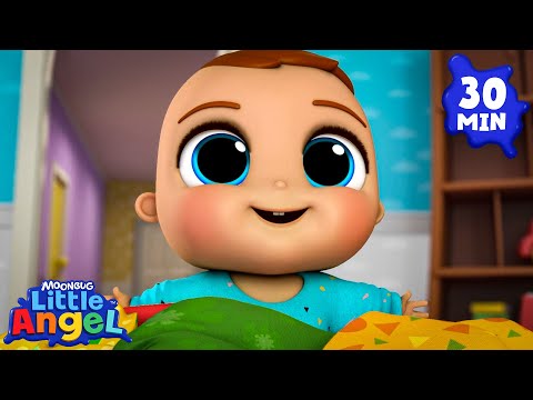 Dressed all by myself! | Little Angel 😇 | 🔤 Subtitled Sing Along Songs 🔤 | Cartoons for Kids