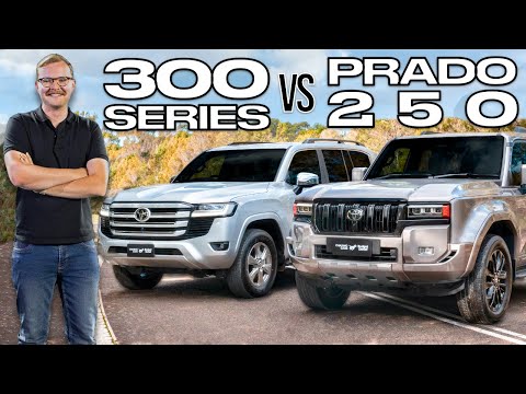 Is A V6 Worth $40K More? (Toyota Land Cruiser 300 Series vs Prado 250 Series 2025 Comparison Review)