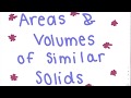 Volume and Similarity Ratios