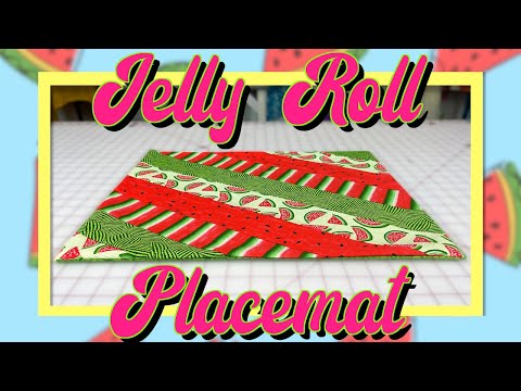 Fast & Fun: Jelly Roll Placemats for Every Season! | The Sewing Room Channel