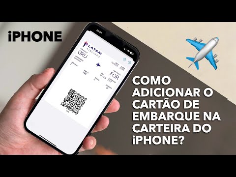 Como Adicionar o Cartão de Embarque ✈️ na Carteira Digital do seu iPhone ou Apple Watch?
