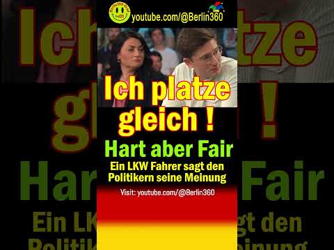 #lkw #Fahrer #Stimmen #Spesen #Diäten #abgeordnete #Jugend #spedition #hartaberfair #Spediteur