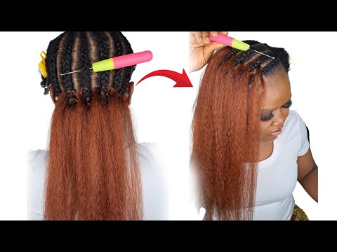 Crochet hair that looks like human hair!!