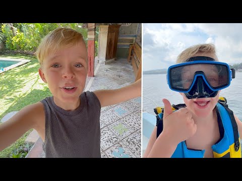 ONS PARADiJS OP BALi + SNORKELEN BiJ LEMBONGAN | Weekvlog #24 | Luan Bellinga #176