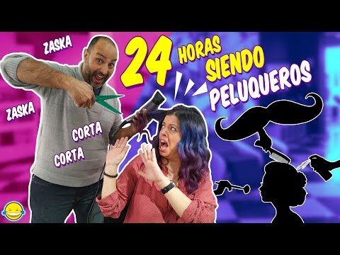 24 Horas Siendo Peluqueros | All Day hairdressers | Momentos Divertidos