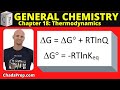 Delta G and Thermodynamics Concepts