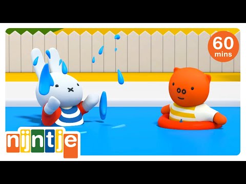 Zwemmen tijdens de hittegolf | Nijntje | Het beste van Nijntje