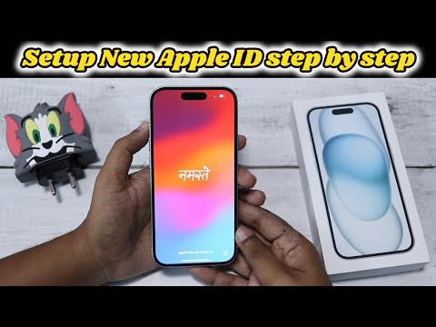 How to Create a New Apple ID & Setup (step by step) for Beginners iPhone 15, iPhone 13, 14, 16