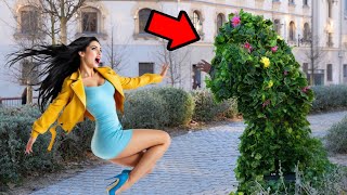 BUSHMAN PRANK SCARING PEOPLE 2025 !!