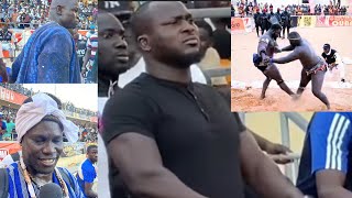 Caméra Braquer Sur Modou Lo Pendant le Combat de Franc Lou Daw Yarame
