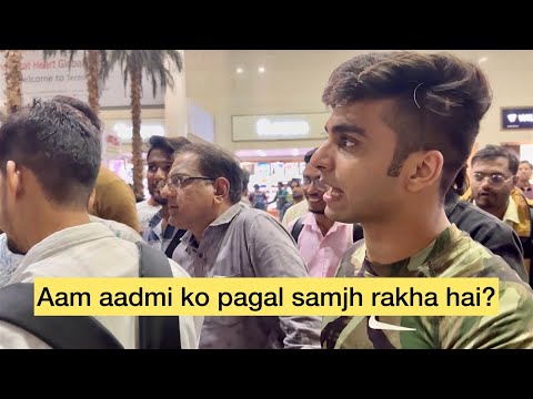 Airline walo se Kalesh - Public ko pagal samjh rakha hai 😡
