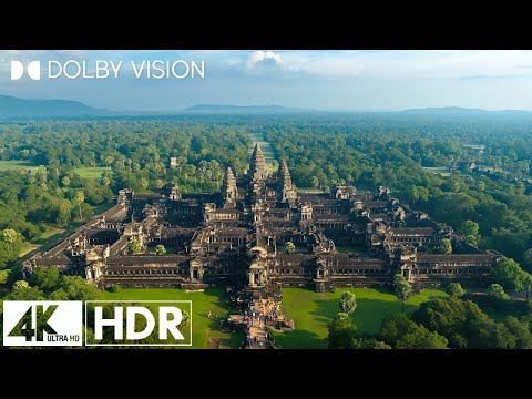 Angkor Wat 4K AI - Compilation of the most beautiful Hawaiian beach scenes created by AI