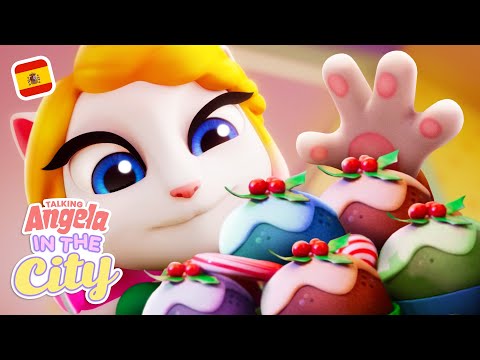 Vida en el apartamento 🏡🧖‍♀️☕️ Compilación de Talking Angela: En la ciudad