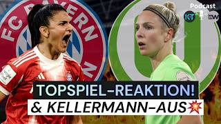 4:1 Statement-Sieg im Topspiel! 💥 Was bedeutet das Kellermann-Aus für Wolfsburg?!
