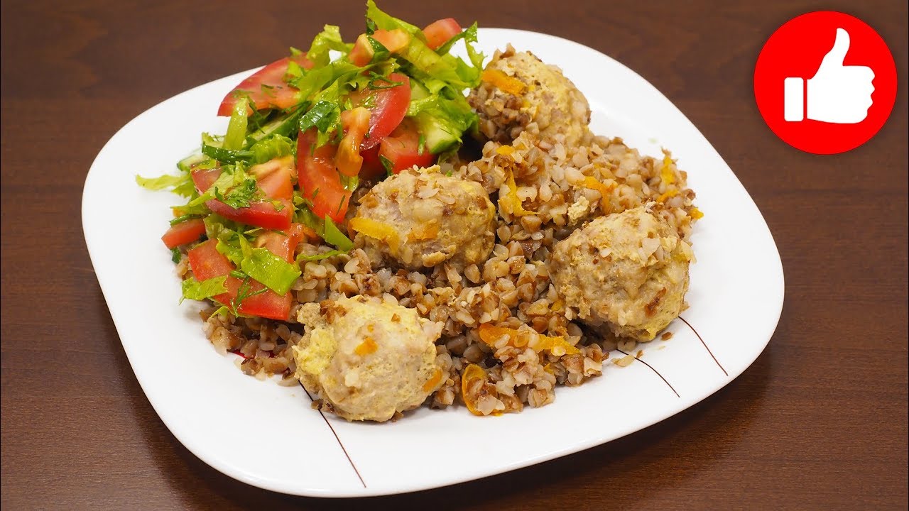 Гречка с мясными шариками в мультиварке рецепт