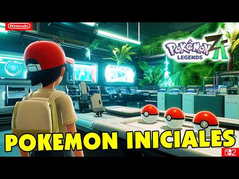 🚨 los NUEVOS POKEMON INICIALES de Pokémon Leyendas Z-A son ... ¿Qué Nos Espera?