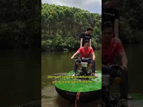 Modifikasi motor jadi jetski #shorts