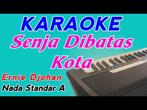 Senja Dibatas Kota || Ernie Djohan || Karaoke Pop Indonesia || Female Key || Nada Cewek