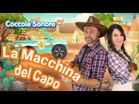 La macchina del capo - Cantiamo con Greta e Stefano - Canzoni per bambini di Coccole Sonore