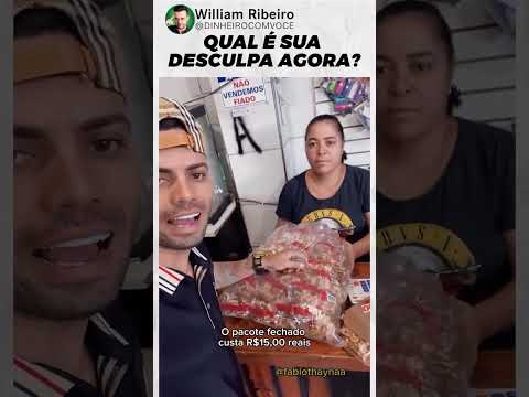 “NÃO TRABALHA QUEM NÃO QUER”