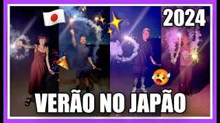 FOGOS DE ARTIFICIO NO JAPÃO VERÃO 2024 | LISA E BRU MORIMITSU| N0SSA PRIMEIRA VEZ💜