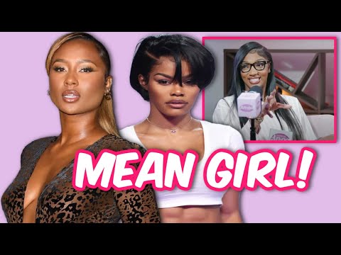 MEAN GIRL ALERT! KAYLA NICOLE THROWS ROCKS HIDES HAND! TEYANA TAYLOR CHECKS THE DISRESPECT