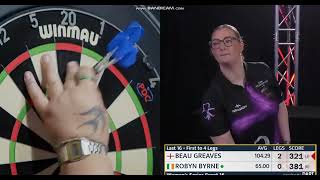 PDC Women´s Series 16 (Greaves vs Byrne)