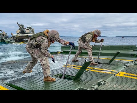 How US Builds Advanced $13 Million Bridge in Minutes For River Crossing