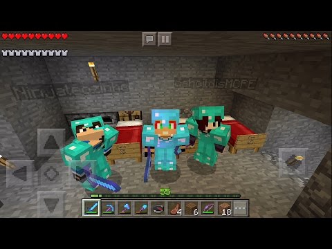 2 Malucos e 1 Ninja na Cidade dos Inscritos ! Minecraft Pocket Edition