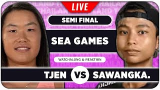 TJEN vs SAWANGKAEW • SEA Games 2025 Semifinal • LIVE Tennis Watchalong