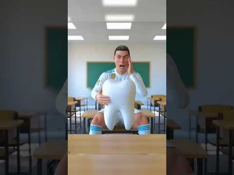 Ronaldo ร perdu une dent ! ๐ฆท